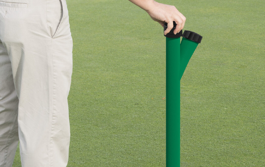 Quick fill ball mark eraser